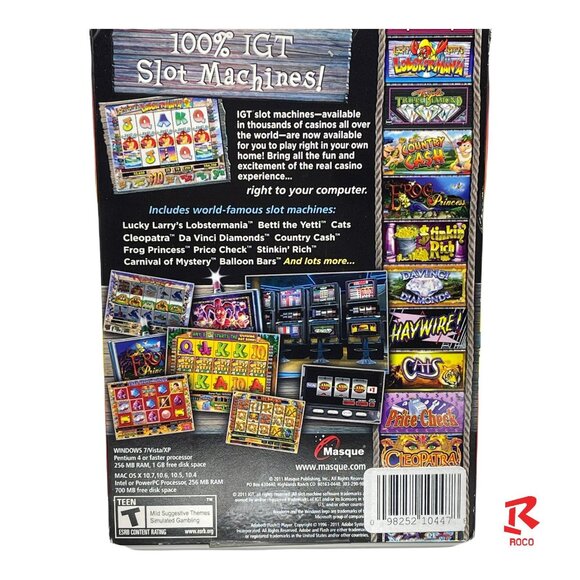 💻IGT Slots: Lucky Larry's Lobstermania (PC & MAC DVD Game, 2011) 💻 - Picture 2 of 7